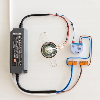 Modul ndriçimi Shelly Plus 0-10V Dimmer, Wi-Fi, smart, i bardhë