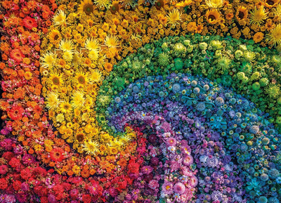 Puzzle Clementoni Colour Boom Whirl, 1000 copa, 69 x 50 cm, shumëngjyrësh
