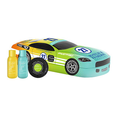 Set për meshkuj Baylis & Harding Citrus Lime & Mint, xhel dushi 30 ml + shampo për flokë 30 ml + sapun 50 g