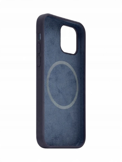Futrollë telefoni FIXED MagFlow për Samsung Galaxy S25, me MagSafe dhe Qi2, blu