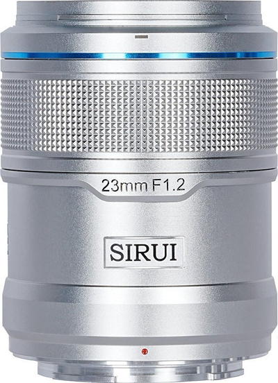 Objektiv Sirui Sniper 23mm F1.2, Fujifilm X, me autofokus, ngjyrë argjendtë