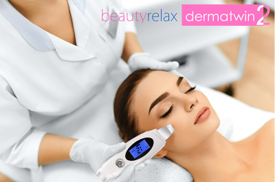 Pajisje kozmetike BeautyRelax BR-1170 Dermatwin, pastrim i thellë, rigjenerim lëkure, e bardhë