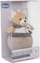 Lodër muzikore Chicco Doudou Music Box Bear 9618, arush pelushi, e bezhë
