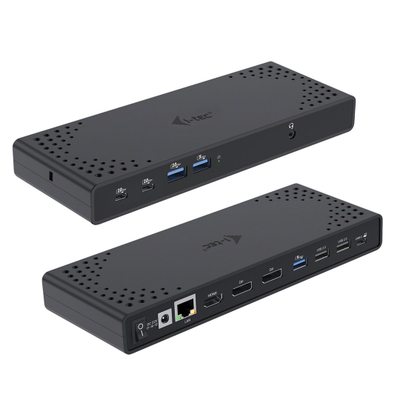 Docking station I-TEC C31TRIPLE4KDOCKPD, tre ekrane, USB-C, 100W PD, i zi
