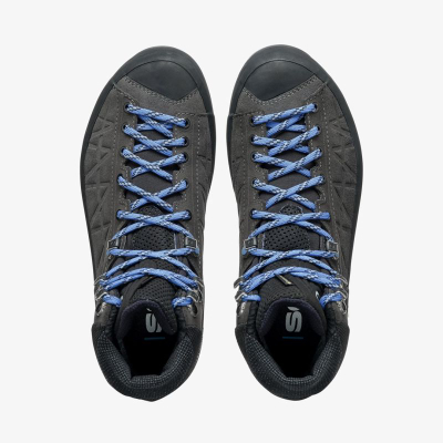 Планинарски чизми Scarpa Zodiac Tech GTX Women, Gore Tex, бр. 39, сиви антрацит лаванда