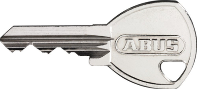 Dry Abus Titalium 64TI/50, 50mm i gjerë, 2 çelësa, ngjyrë argjendtë
