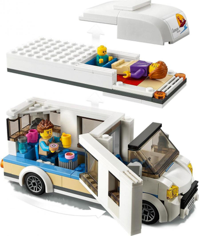 Kamp pushime lodër LEGO City (60283)