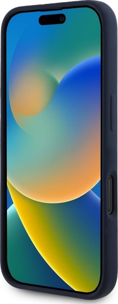 Mbulesë telefoni Red Bull HC Silicone ORBR20 për iPhone 16, MagSafe, silikoni, blu navy