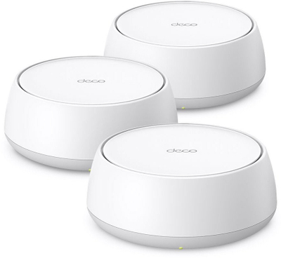 Sistem mesh Wi-Fi TP-Link Deco BE22, 3-pack, tri njësi, i bardhë