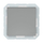 Çelës drite Vila GRAY SWITCH P110-010-02 QR1000, montim në mur, gri