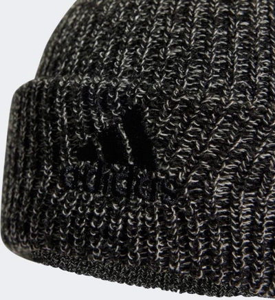 Kapelë beanie Adidas Mélange Woolie, uniseks, M L, gri e zezë