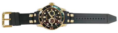 Orë për meshkuj Invicta Pro Diver Scuba Quartz 46969, e zezë