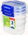Set ene magazinimi Sistema Klip It Plus, 400 ml, 3 copa, transparent