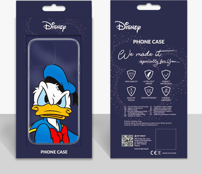 Mbulesë telefoni Disney Donald Duck për Huawei Y5P, transparente, me shumë ngjyra