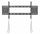 Mbajtëse muri për TV Serioux TV73-48F, 43"-90", 80kg, e zezë