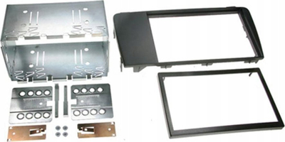 Kornizë radioje makine ACV 381352-05, 2 DIN, për Volvo S60 V70 XC70, e zezë