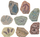 Set gërmimi paleontologjie Paleontology Excavation Kit, bllok gipsi me fosile, mjete gërmimi, shumëngjyrësh