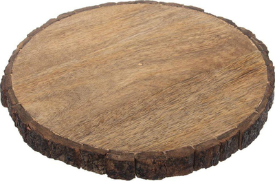 Nënpjatë druri Orion MANGO, 30 cm, dru mango, ngjyrë natyrale