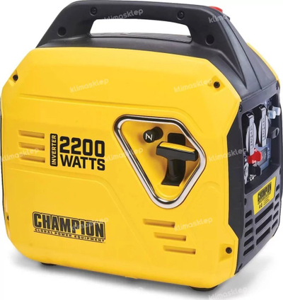 Gjenerator inverter Champion 92001I-EU, 2200W, portabël, i verdhë
