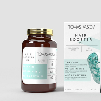 Trajtim flokësh Tomáš Arsov Hairbooster 2.0 Medium, kujdes intensiv