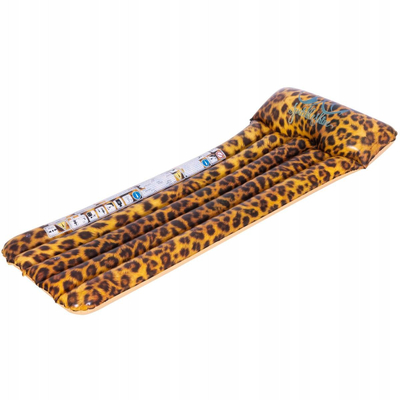 Madrac pishine Bestway, 66.5\", me jastëk, me leoparda
