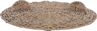 Shportë lodrash Beliani Fulan Teddy Bear, për fëmijë, seagrass natyral
