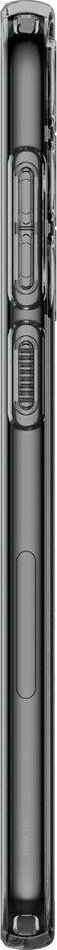 Заштитна маска Spigen Liquid Crystal, за Samsung Galaxy S23 Plus, флексибилна TPU, проѕирна сива