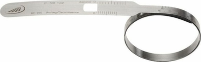 Metër rrethor HELIOS PREISSER Pimeter 0458202, çelik inox, saktësi 0.1 mm