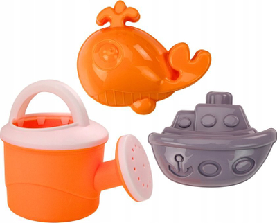 Set lodrash rere XKids, mulli i madh, lopatë dhe harkë, shumëngjyrësh