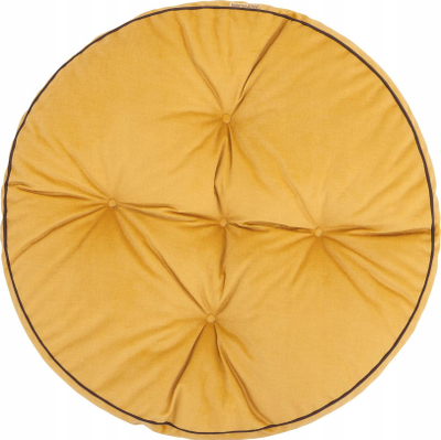 Jastëk dyshemeje Hobbygarden YAMATAI Cushion, antirrëshqitës, i verdhë