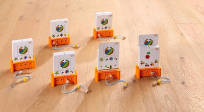 Lojë me mend HABA Logic CASE Starter Set 4+, 1 lojtar, e verdhë