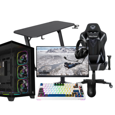 BT Bundle M5 – PC Gaming RTX 5070 12GB, Ryzen 7 7800X3D, 16GB DDR5, 1TB SSD + Alienware 500Hz Setup