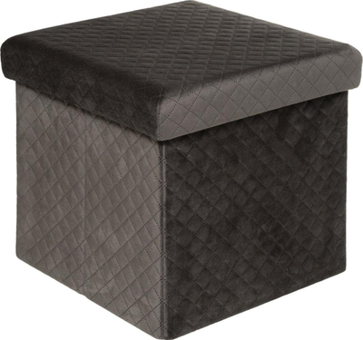 Ottomane 5five Stylish Luna, 31x31 cm, me hapje, gri