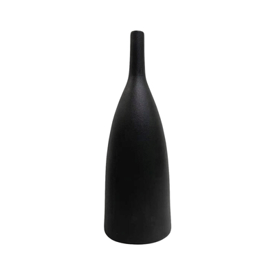 Dekor tavoline qeramike Galad Φ14x39Hcm (HM4634.02), zezë