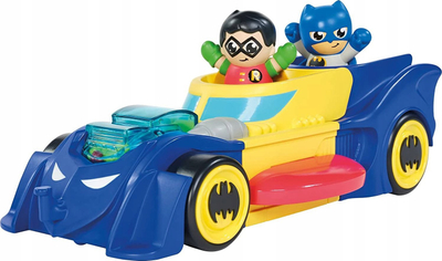 Lodër makinë Toomies DC Comics 3 in 1 Batmobile, 3 në 1, për fëmijë, e zezë