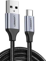 Kabllo AV Ugreen, USB-A në USB-C, 0.25 m, e zezë