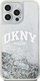Mbulesë telefoni DKNY Liquid Glitter Arch Logo, për iPhone 15 Pro Max, transparente