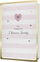 Луксузна честитка за причест LUX, First Communion Card 4, со плик, розова