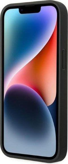 Mbrojtëse telefoni US Polo Assn Tricolor Embossed për iPhone 14 Plus 6.7", prej TPU-je dhe lëkure sintetike, e bardhë