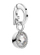 Pendant për varëse Rosefield PE-Silver-Apr, i argjendtë