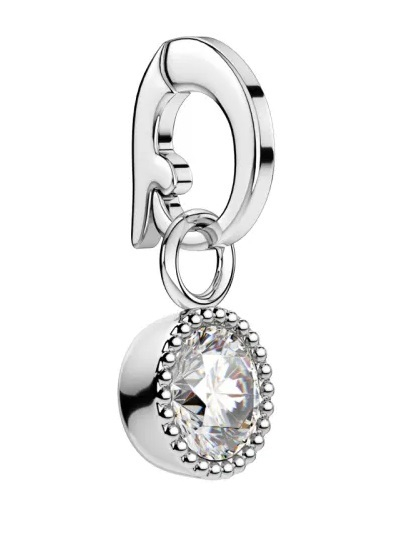 Pendant për varëse Rosefield PE-Silver-Apr, i argjendtë