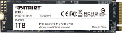 Disk SSD Patriot P300, M.2, 1TB