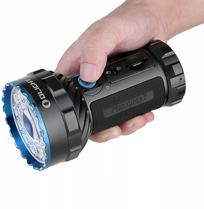 Рачно светло Olight Marauder 2, 14000 lm, дострел 800 m, црно