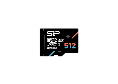 Мемориска картичка Silicon Power HYPERA 512GB, MicroSDXC, UHS I U3, црна