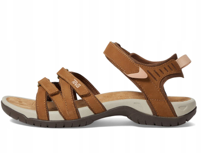 Sandale për femra Teva Tirra Leather, lëkurë, Honey Brown, nr 40