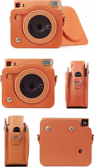 Çantë kamerë Loveinstant për Fujifilm Instax Square SQ1, mbrojtëse, e bardhë
