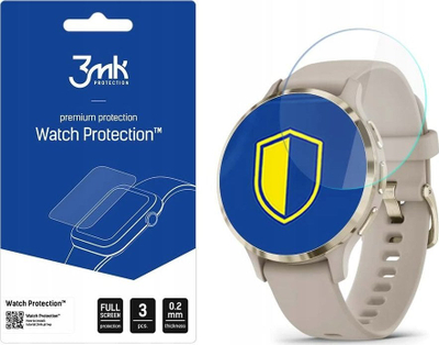 Fletë mbrojtëse 3MK ARC Watch për Garmin Venu 3s, set me 3 copë, transparente