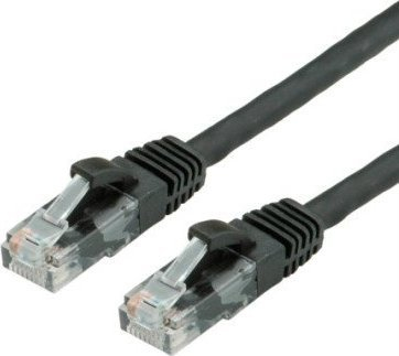 Kabllo rrjeti Value CAT 6a, RJ45 në RJ45, 5m, UTP, e zezë