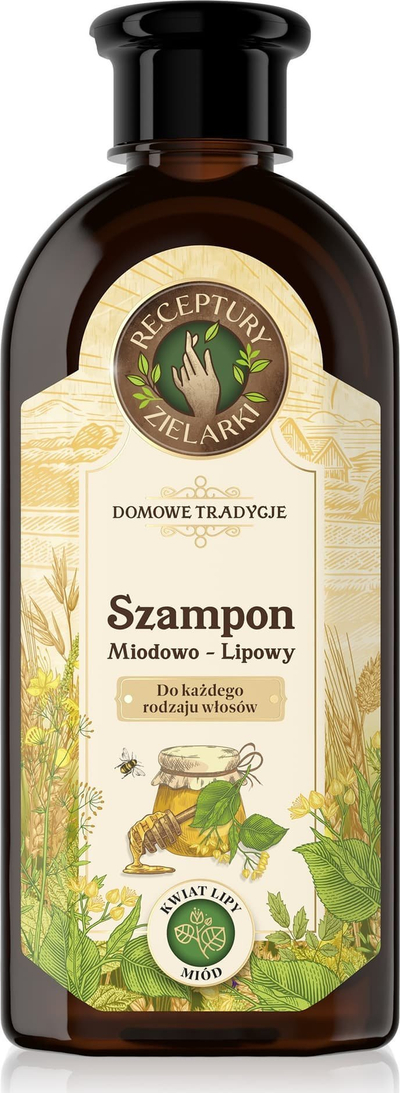Shampo flokësh Herbalist Recipes Honey Linden, 350 ml