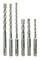 Set turjela Mega SDS +, 6, 10, 8mm, 6 copë